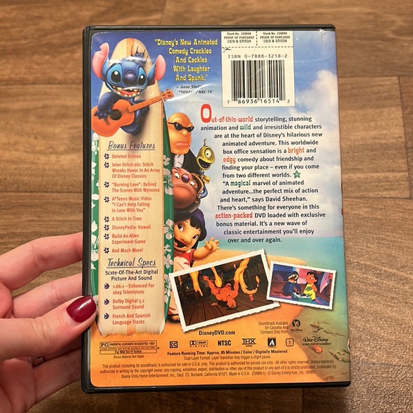 Lilo & Stitch DVD - Picture 2 of 3